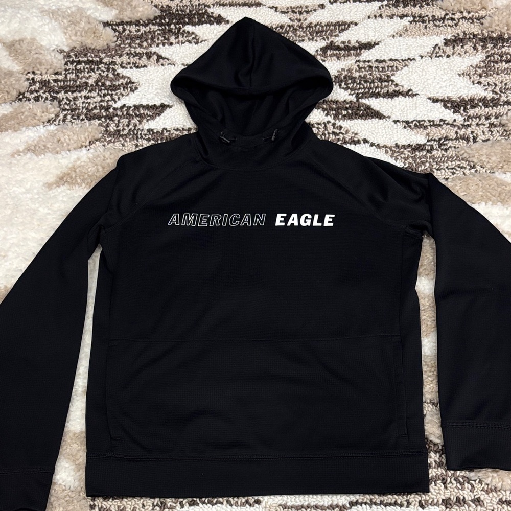 American Eagle Outfitters Black Sweatshirt for Men
